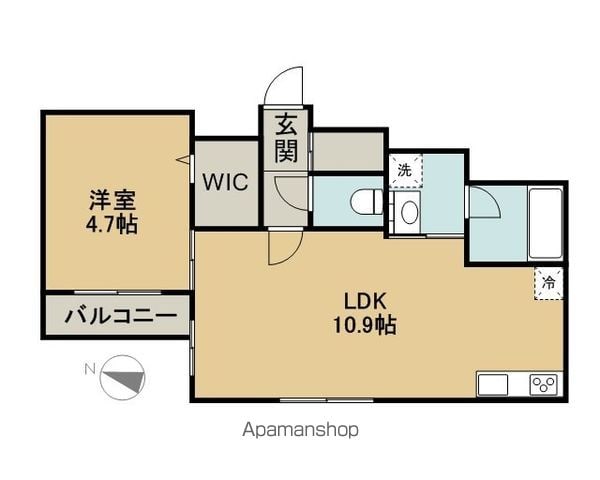 HGS NORTH23の間取り写真