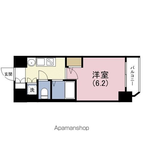 プレサンス谷町アルファの間取り写真