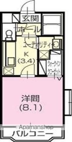 ハーベストの間取り写真