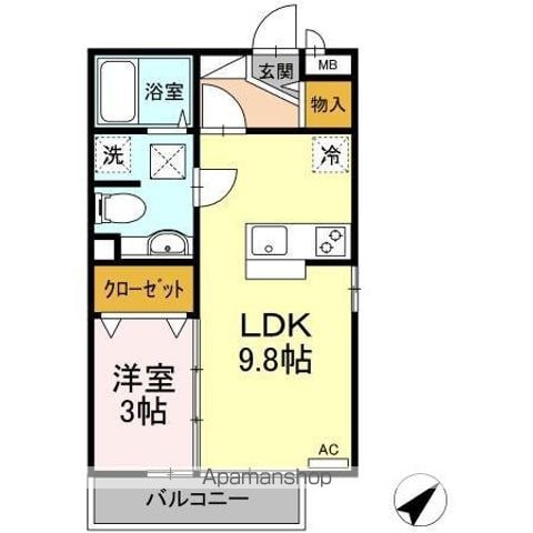 GRAND・MERの間取り写真