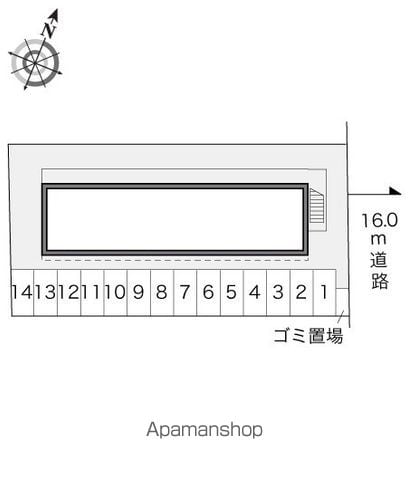 レオパレスデューネ 203 ｜ 茨城県神栖市知手中央６丁目20-16-1（賃貸アパート1K・2階・23.18㎡） その17