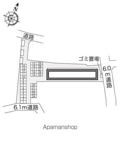 レオパレスブランフルール桜台 113 ｜ 千葉県野田市桜台187-3（賃貸アパート1K・1階・23.71㎡） その14