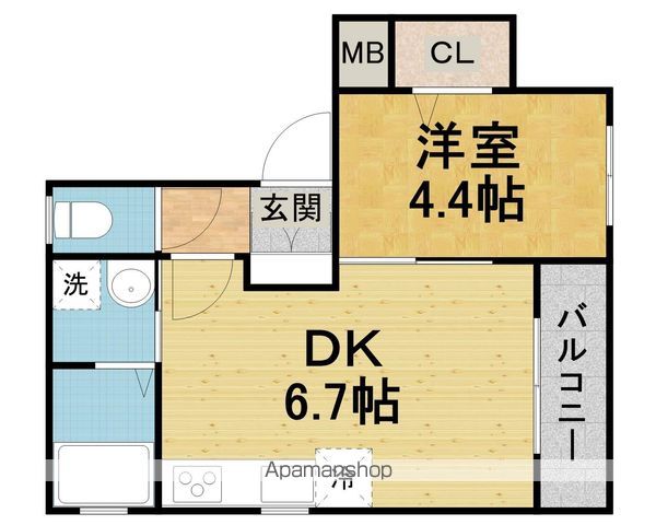 カーサ千里山西の間取り写真