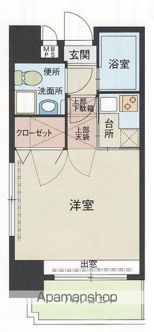 エステートモア警固の間取り写真