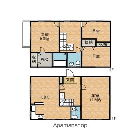 【（仮称）神野１丁目戸建の間取り】