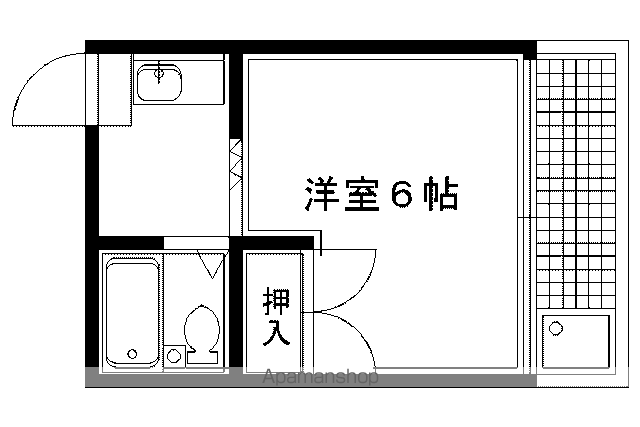 川上ハイツの間取り写真