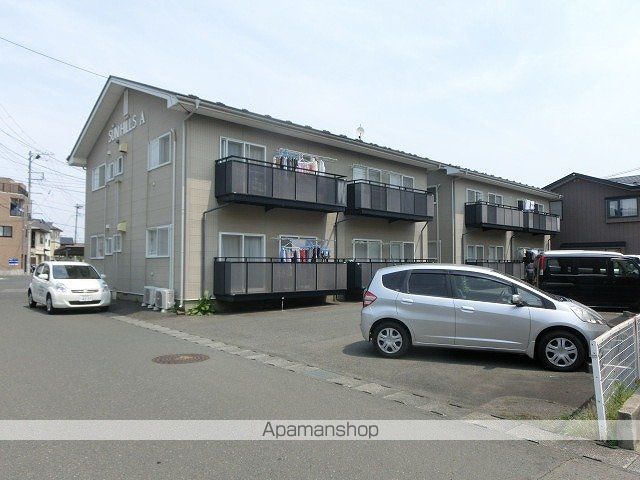 サンヒルズA棟の外観写真