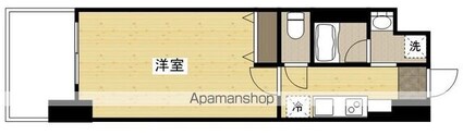 ウイング宝町セカンド[1K/28.92m2]の間取図
