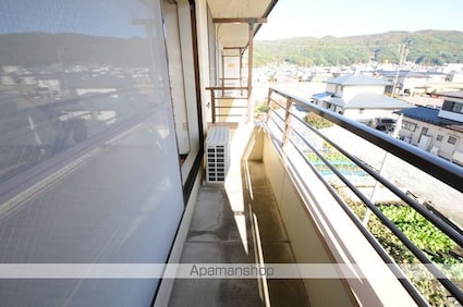 ビューフナト[1K/26.42m2]のバルコニー