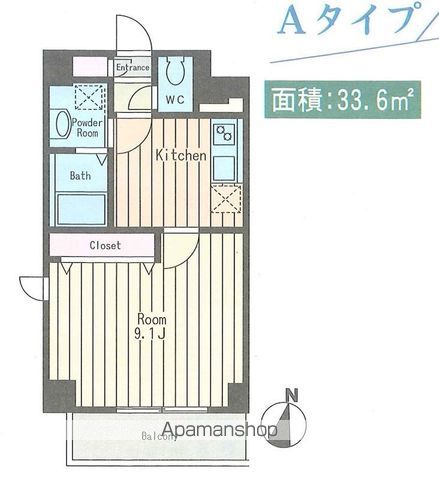 ベルジェ東陽町の間取り写真