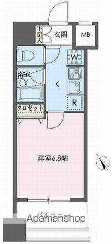 ドゥーエ新川の間取り写真