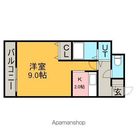 フェリスカーサN20の間取り写真