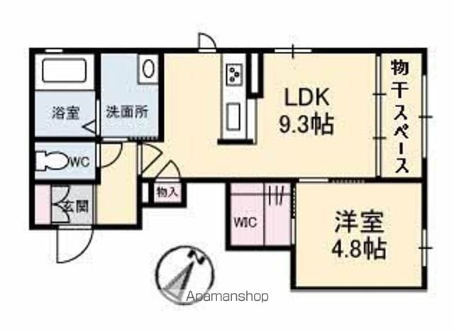 FRIEDENの間取り写真