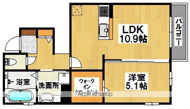 ポルトボヌールの間取り写真