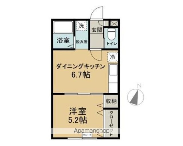 Ｃｅｒｅｊｅｉｒａ[1DK/29.81m2]の間取図