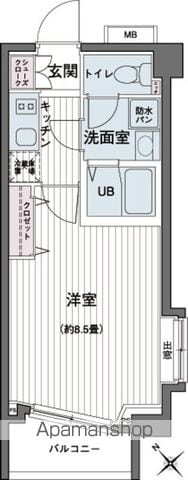 エコロジー都立大学レジデンスの間取り