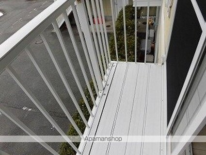グリーンヒルＢ（東緑ヶ丘）[1K/24.5m2]のバルコニー