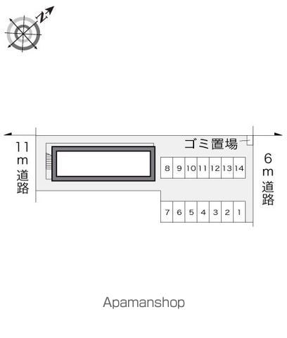 レオパレスプレステージⅡ 207 ｜ 千葉県成田市並木町143-116（賃貸アパート1K・2階・20.28㎡） その17