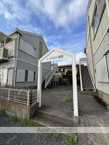 イーズネスト都賀A棟の玄関写真