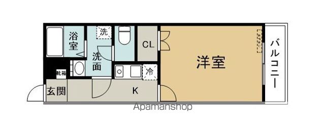 アムールメゾンあずさの間取り写真