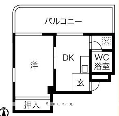 サンビラ大手前の間取り