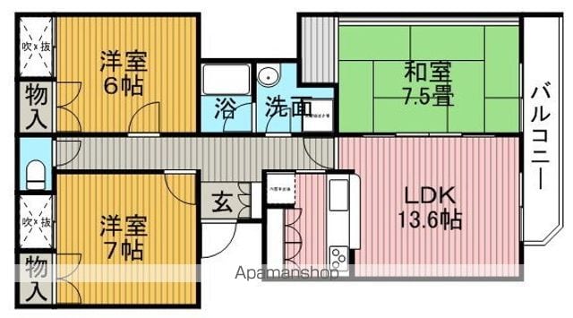 ラピュタの間取り写真