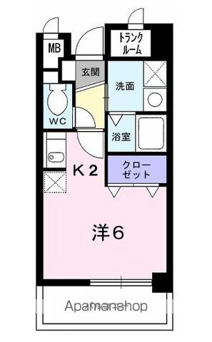 エレガンラルジュIIの間取り写真