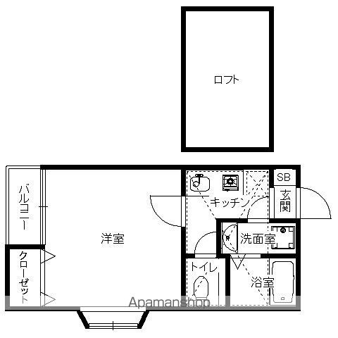 コンフォートベネフィスマリナ通りの間取り