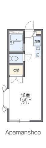 レオパレスBELLE DEMEUREの間取り写真