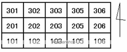 西町ハイツ（ＣＬ）[1DK/34.24m2]の配置図
