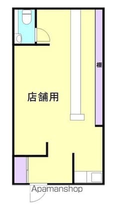 和歌山県和歌山市北ノ新地分銅丁[店舗/39.62m2]の間取図