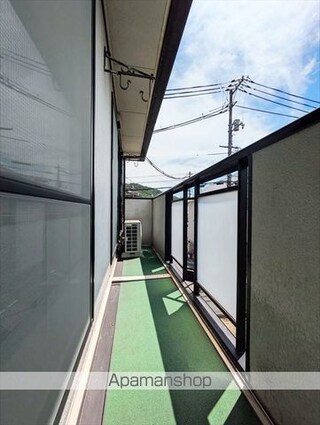 サンビレッジ新田　Ｃ[3DK/60.35m2]のバルコニー