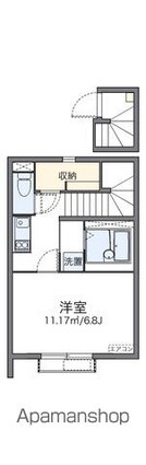 レオネクストルミエール西台Ⅱ[1K/26.08m2]の間取図