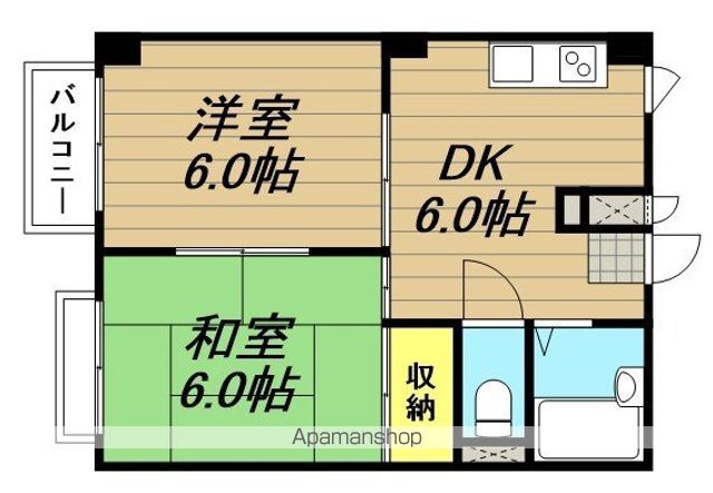 ドミール戸田の間取り写真