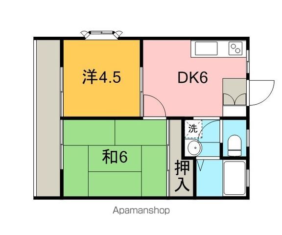 サンハイツ南原Iの間取り写真