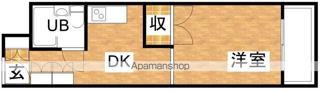 東三国グランドハイツ北の間取り写真