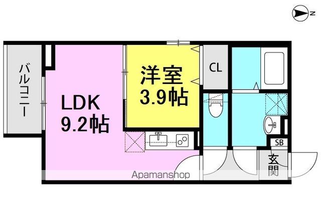 NKクレール塚口の間取り写真