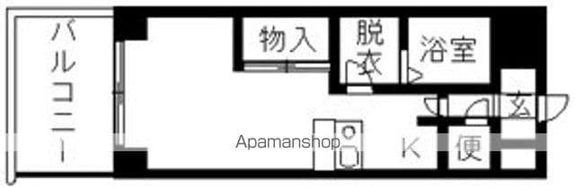 マンション・カイトの間取り写真