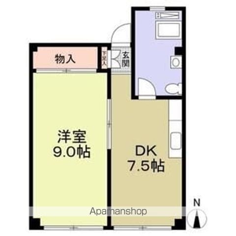 貴志ビルの間取り写真