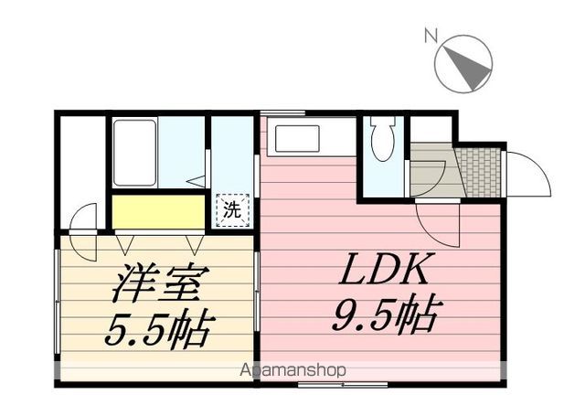 フォンテーヌ東札幌の間取り写真