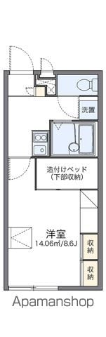 レオパレス日の里IIの間取り写真