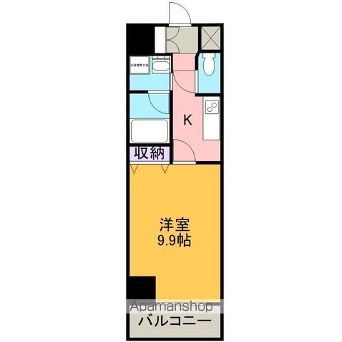 カーサビアンカ東岡崎の間取り写真