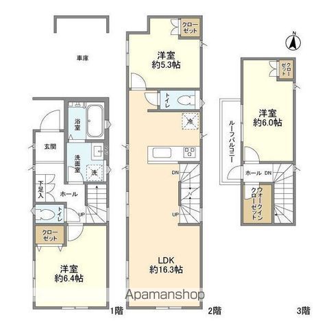 ＫＯＬＥＴ豪徳寺０２の間取り