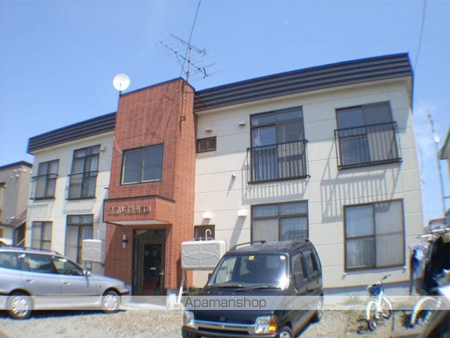 まるいマンションの外観写真