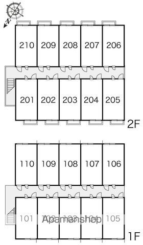 レオパレスシーサイド牧の鼻 102 ｜ 福岡県福岡市東区香住ヶ丘５丁目1-20（賃貸アパート1K・1階・20.28㎡） その26