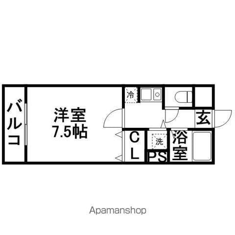 プレデュパルク壱番館の間取り写真