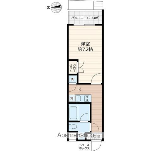 BEVERLY HOMES 赤塚公園IIの間取り写真