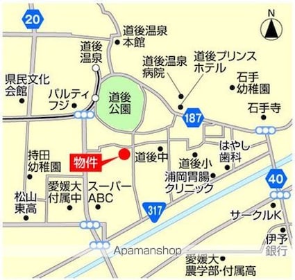 エリヴェール道後[3LDK/78.32m2]の外観5