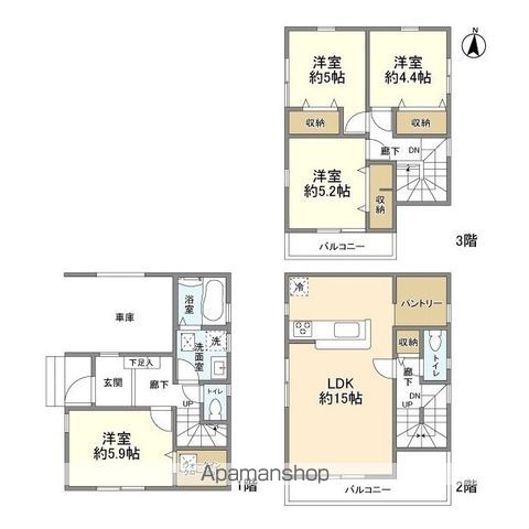 間取り：211063307612