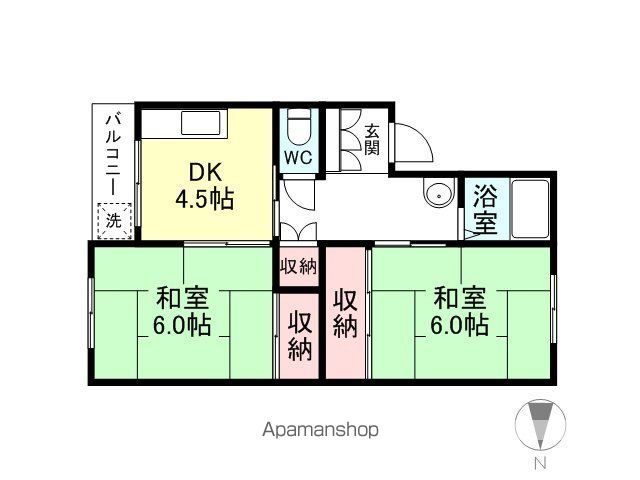 マイタウン住吉の間取り写真